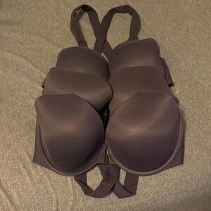 SPANX Black 34 DD Bra-llelujah Bundle!! 2 have crossed straps and 1 is regular.